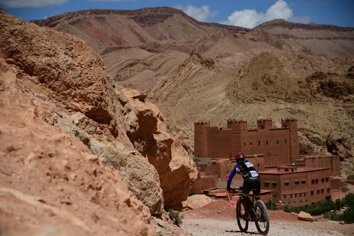 While some sections of the Gaes Titan Desert race take place along rocky tracks, others see riders contend with very sandy surfaces through the dunes