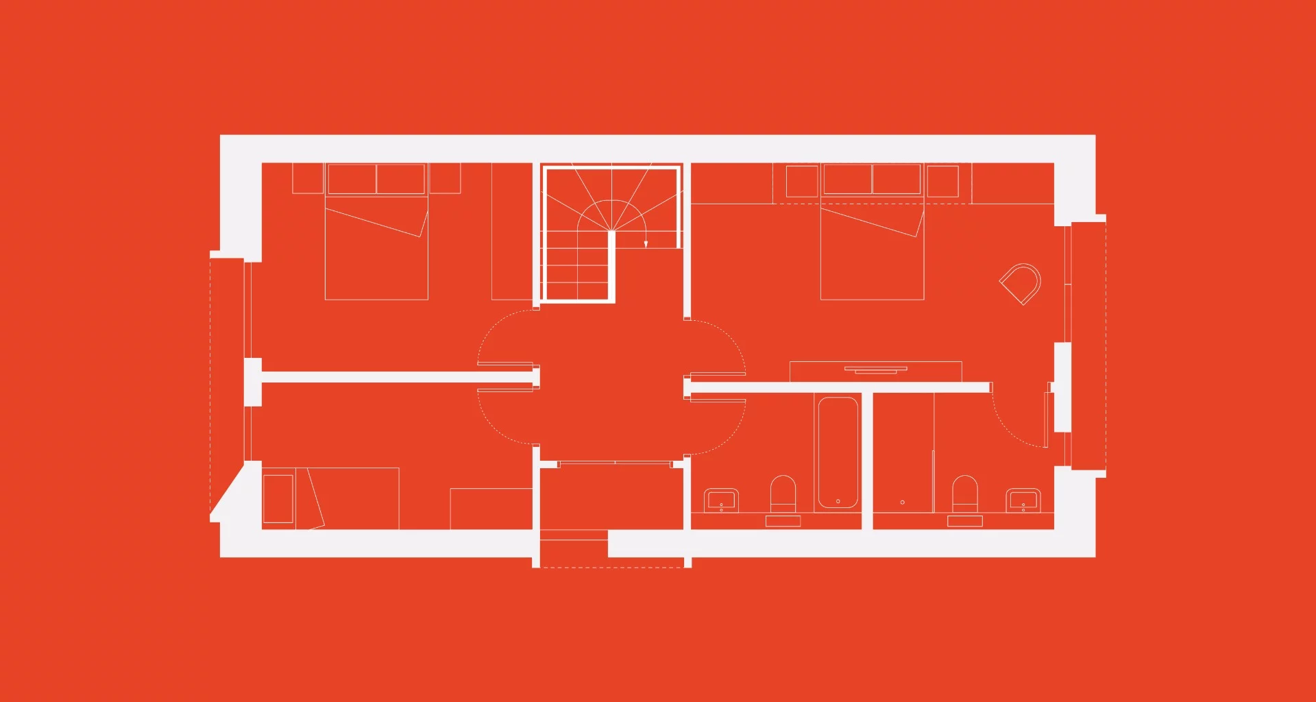 Kiss 3.1 floorplan upstairs