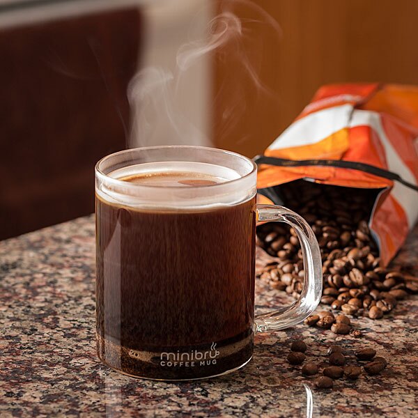 The glass mug is dishwasher-safe, while the cylinder and gasket need to be hand-washed