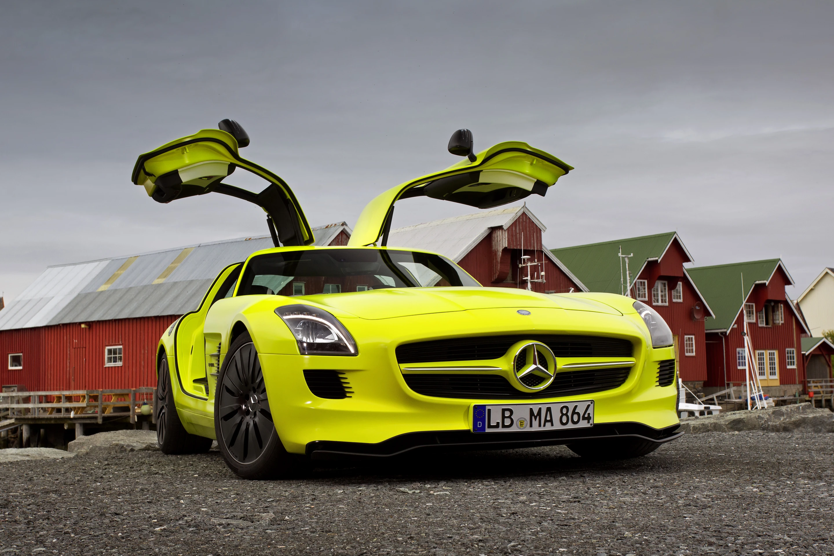 The 2010 SLS AMG E-Cell