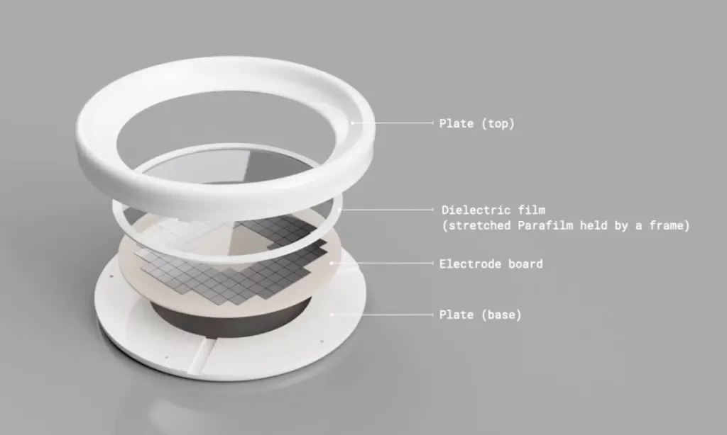 The sleek system that can make condiments dance playfully around a plate