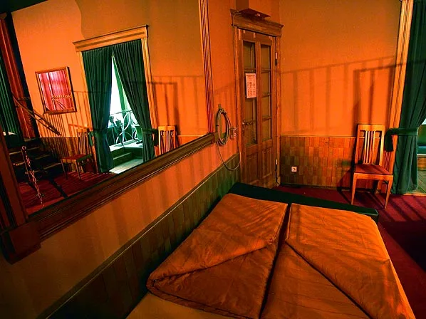 Creepy room at Propeller Island City Lodge