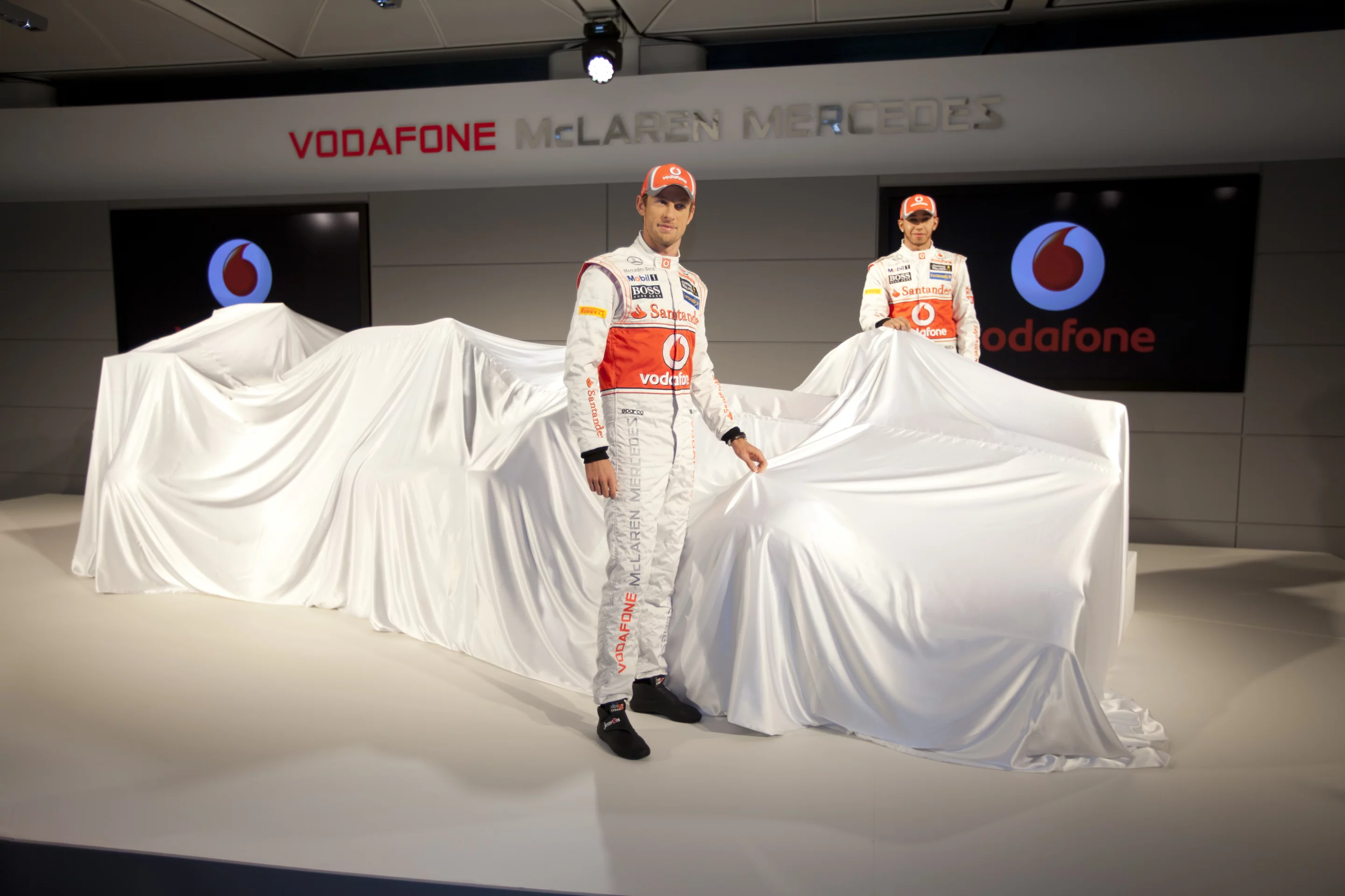 Vodafone McLaren Mercedes 2012 season F1 launch