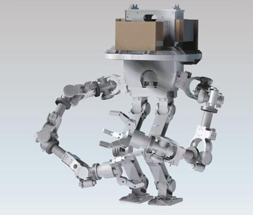 This robot, developed by Schaft Inc, is one of several new robots that will compete in the DARPA Robotics Challenge