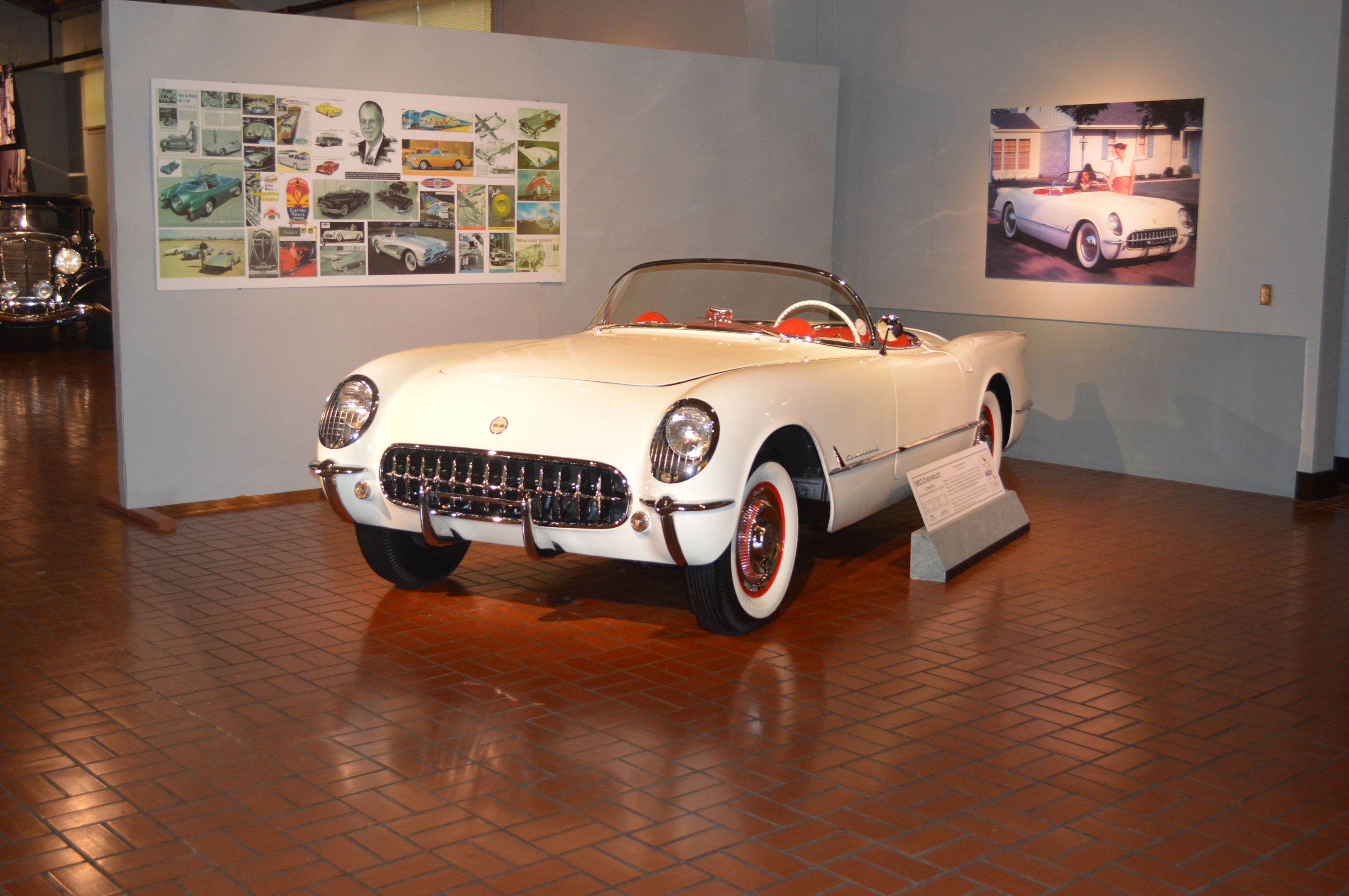 1953 Corvette at the Gilmore Museum in Hickory Corners, Michigan