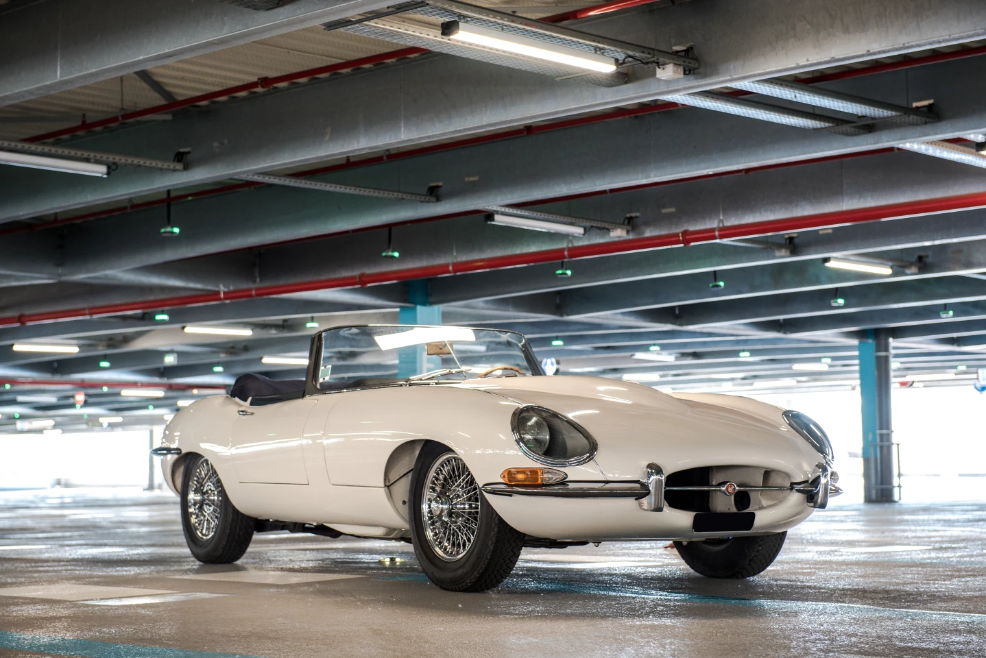 Artcurial Monaco July 2, 2017 Auction: A Series I E-type that was restored over time by a professional mechanic for his own use. The mechanic specialized in repairing rally cars, so with the expertise gained from bending crashed race cars into shape, every panel fits perfectly and it is a beautiful example of the original Type E, with just 5,745 km traveled since the restoration was completed. Auction Description