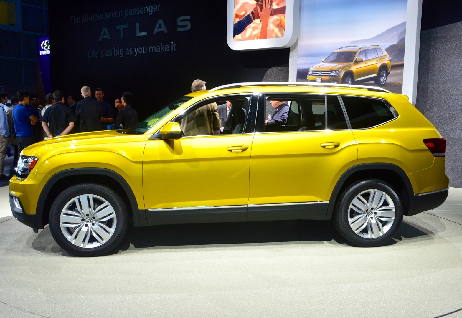 Volkswagen reveals its range-topping Atlas SUV