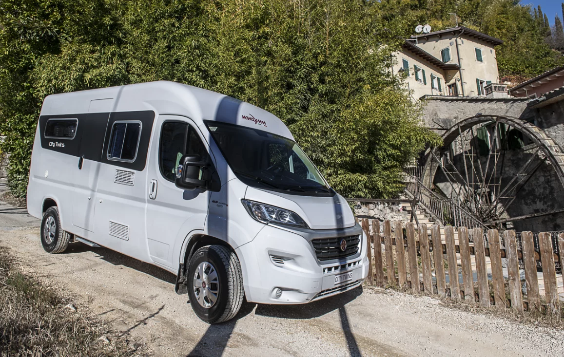 Wingamm's City Twins looks like a camper van but is built more like a Class C motorhome