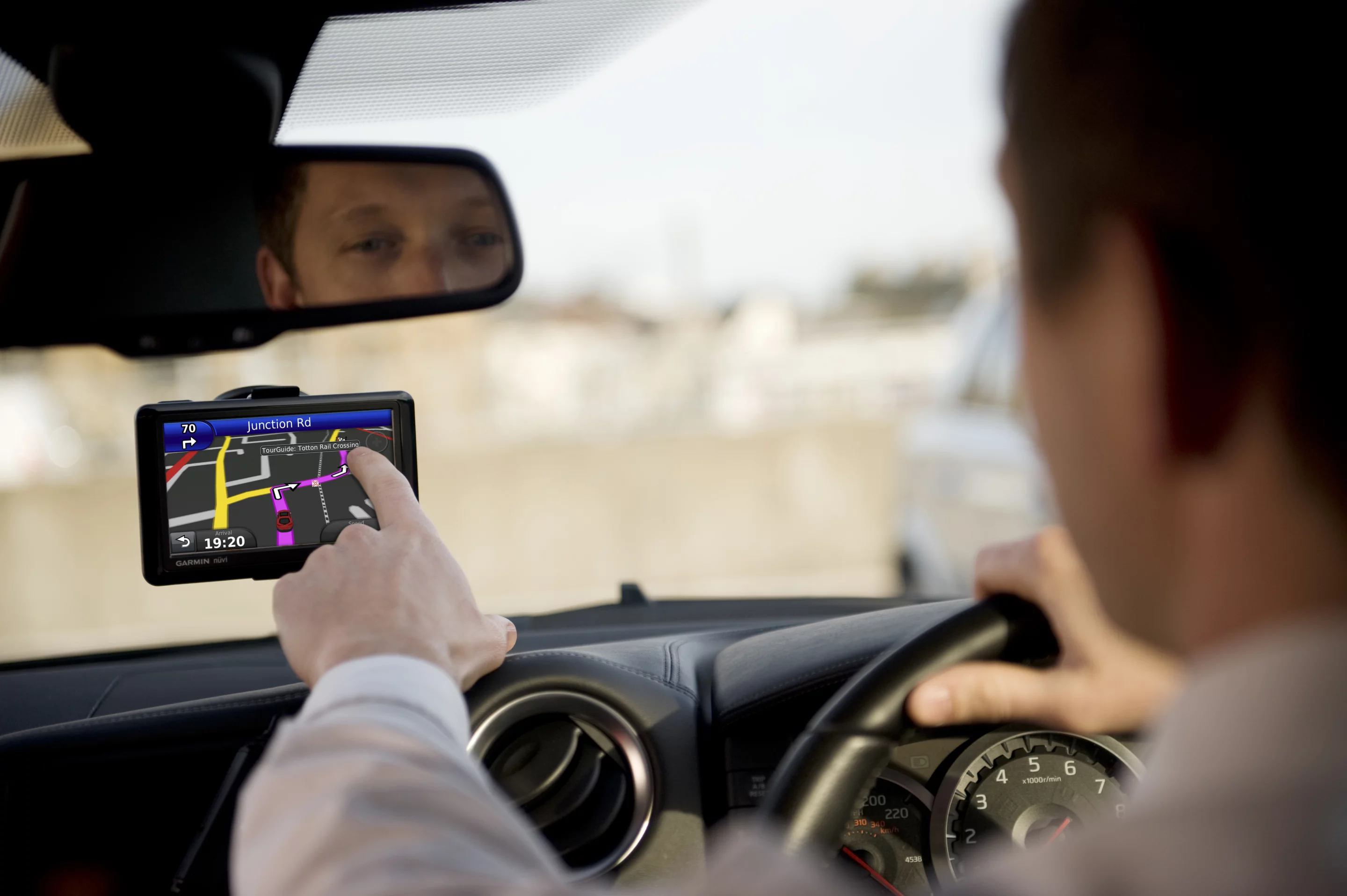 The UK's Network Rail and Garmin have developed a special sat nav app that causes the navigation device to sound a train-like whistle when the driver approaches a level crossing