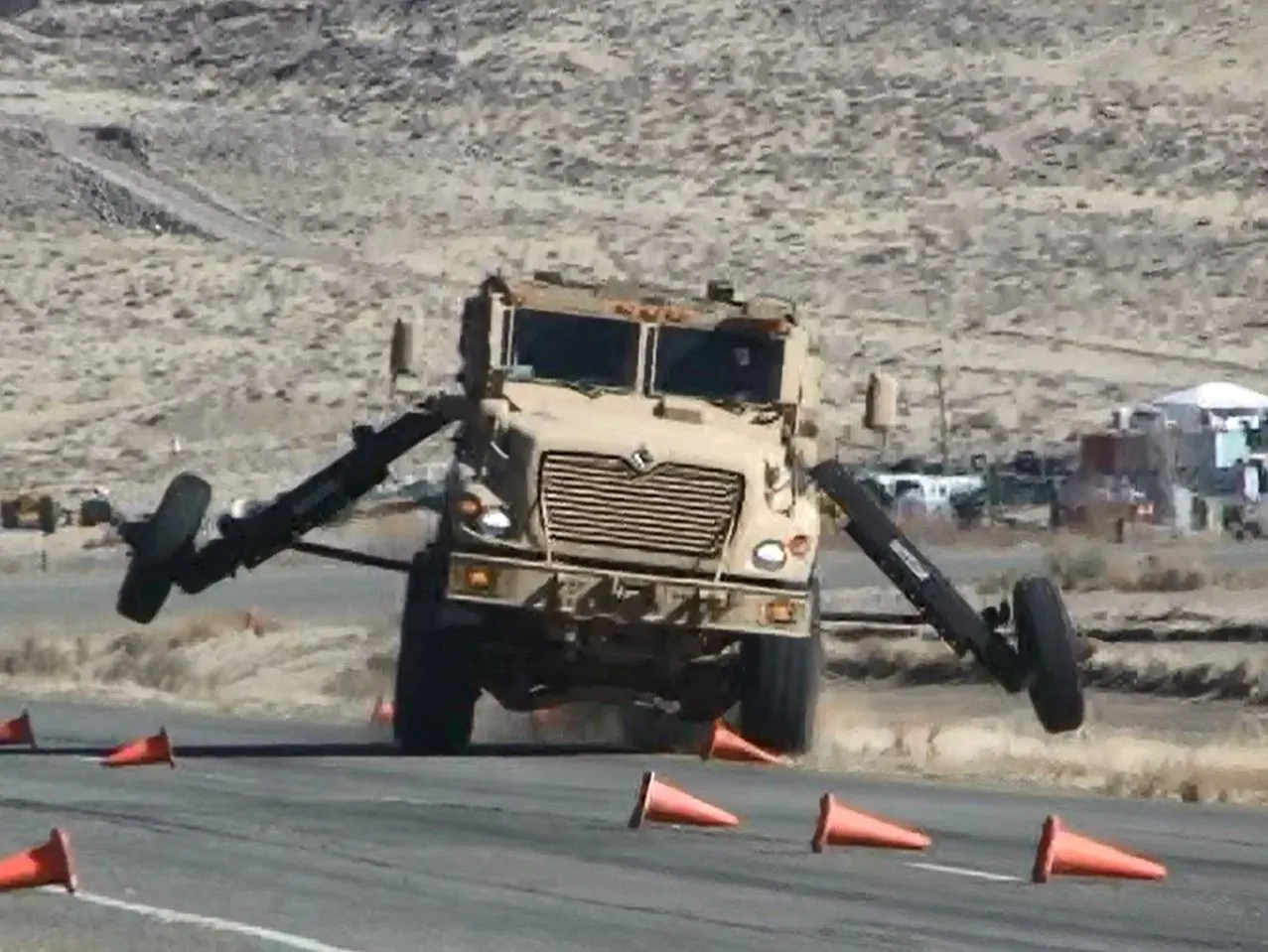 The US Army is outfitting the MaxxPro family of MRAP vehicles with electronic stability control (ESC) technology to help prevent rollovers