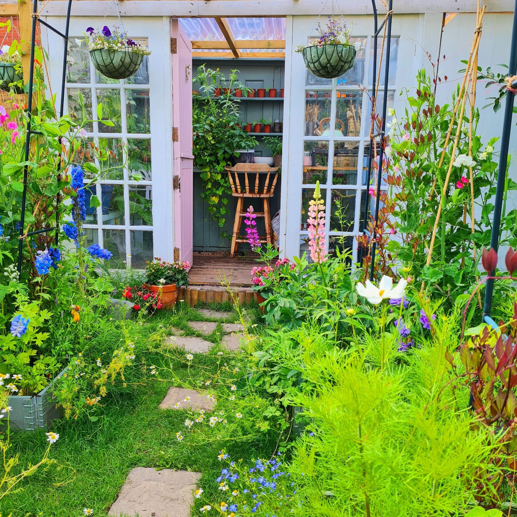 The Potting Shed was designed by Kelly Haworth and is inspired by the sheddie's love of upcycling and repurposing. The project is a finalist in the Budget category