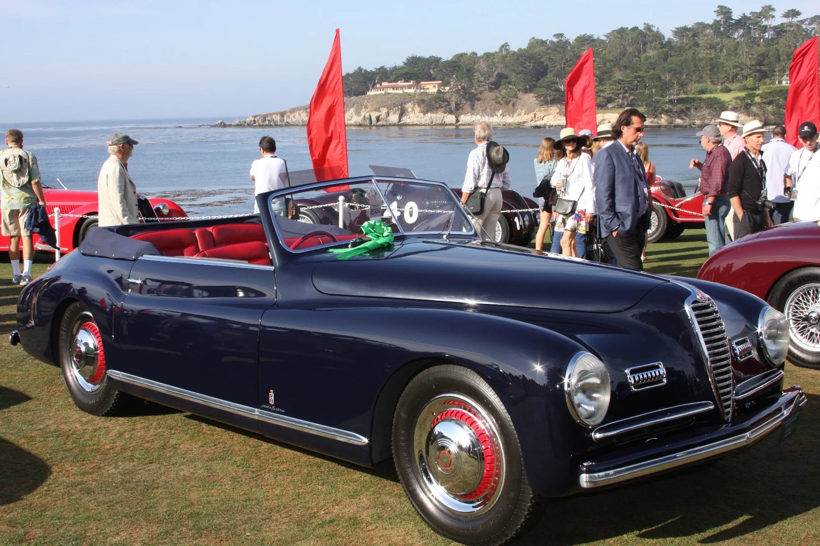 1947 Alfa Romeo 6C 2500 Sport at Pebble Beach.