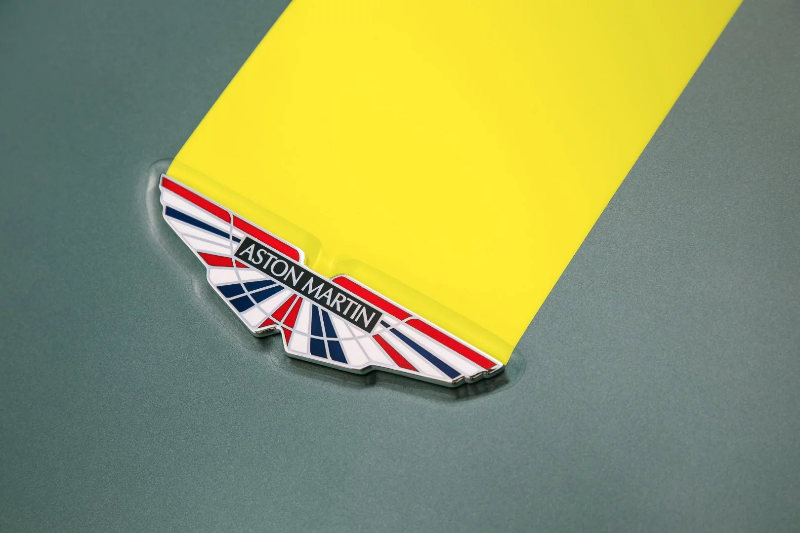 In case you weren't sure where the Vantage AMR is built, check the badge