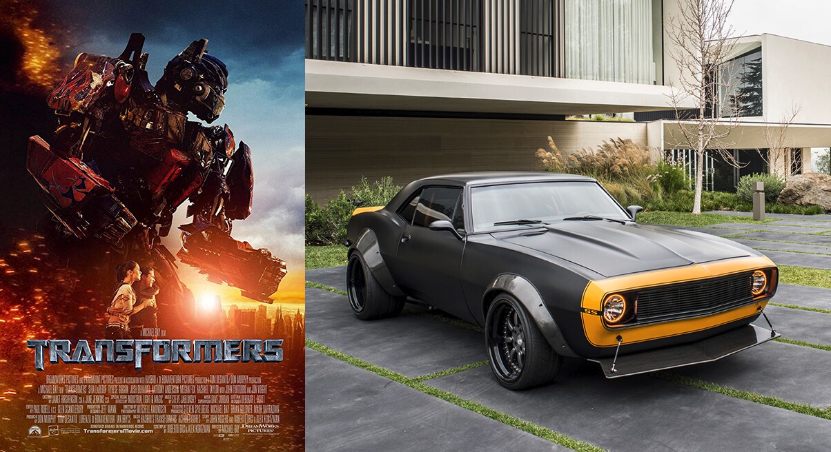 14| The Bumblebee Chevrolet Camaro from Transformers