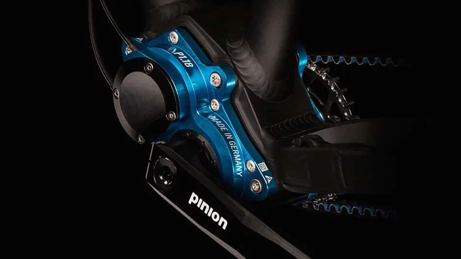 The Pinion P1.18 sealed gearbox for bikes is an alternative to derailleurs or hub transmissions