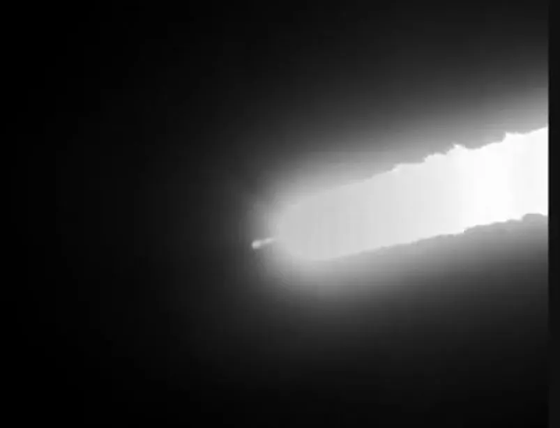 Range camera view of Iridium-1