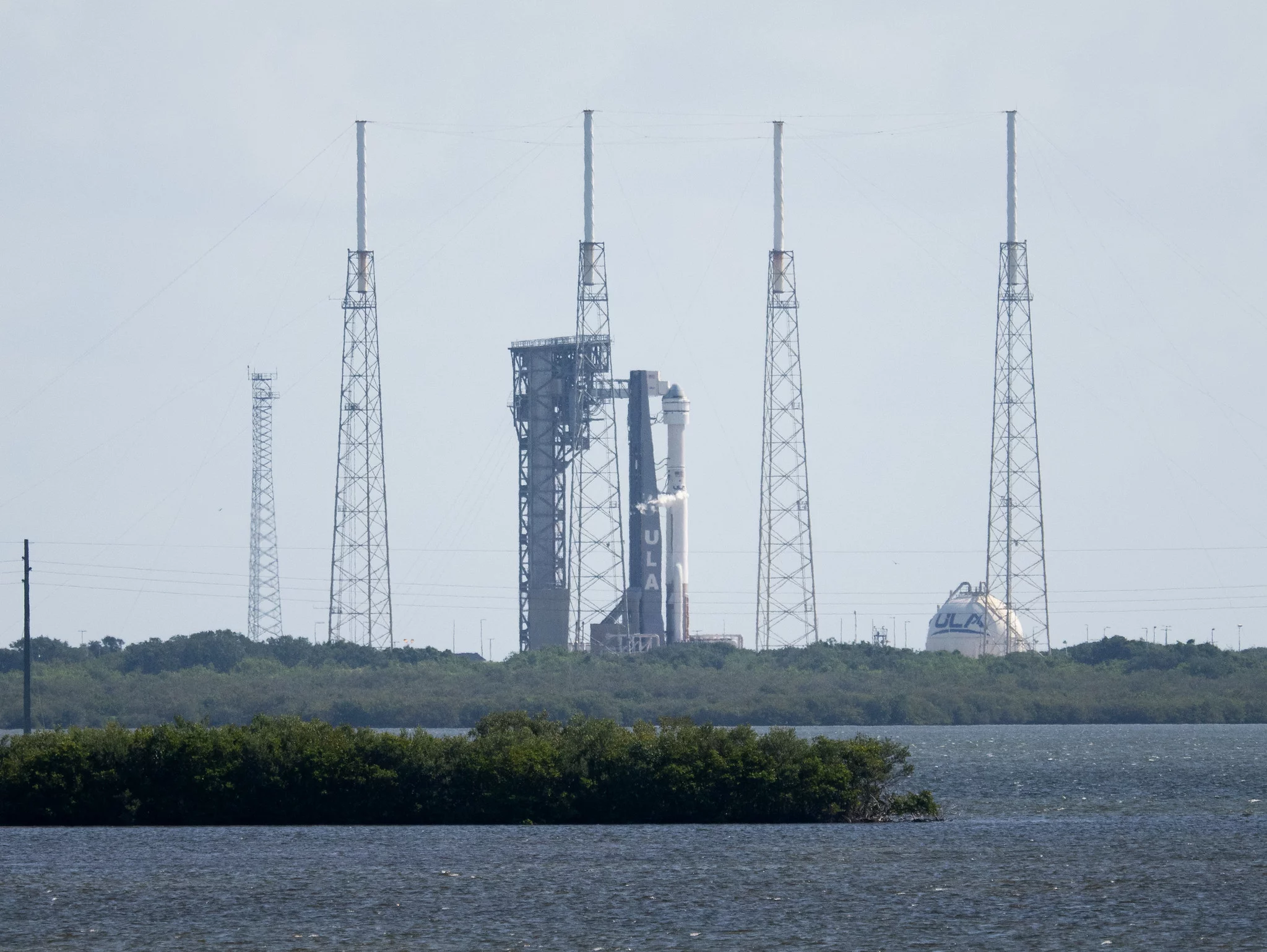 Starliner on the pad
