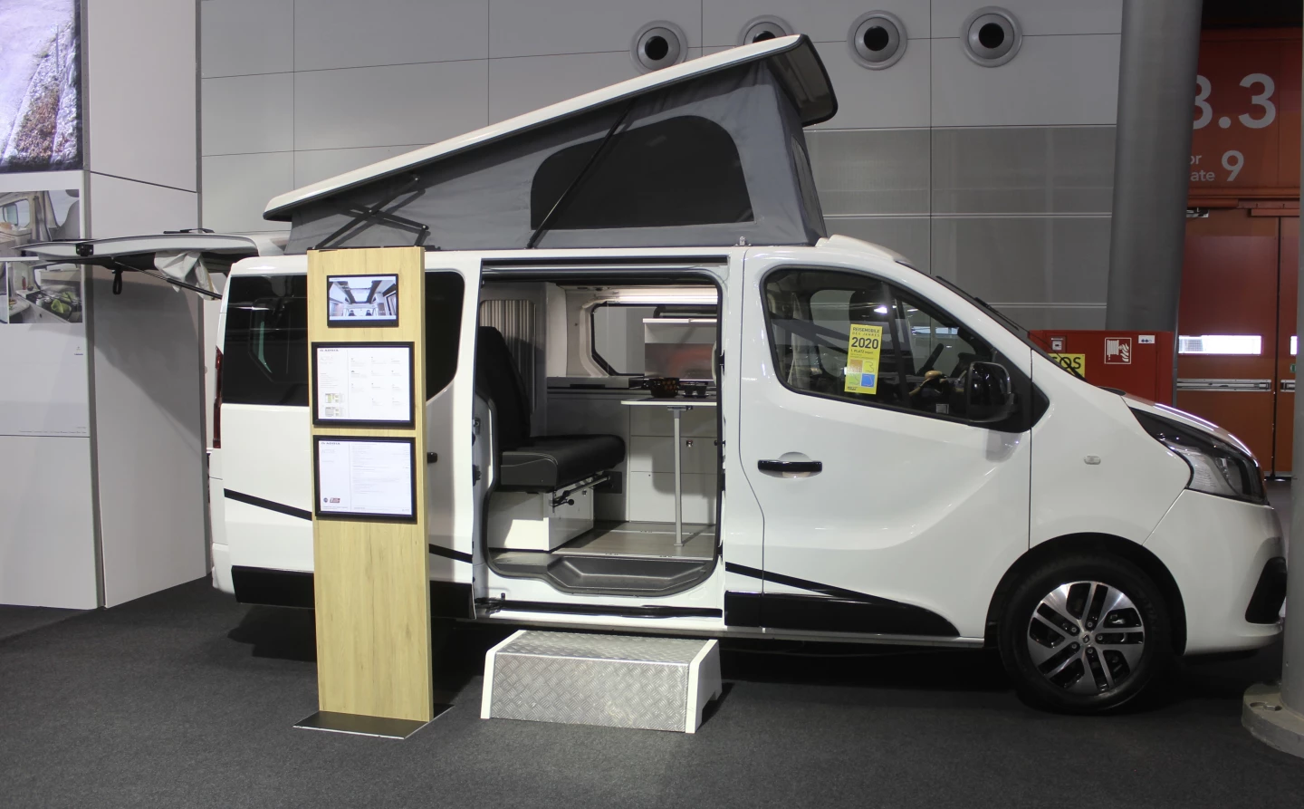At just under 5 m, the Adria Active is a versatile small camper van for four