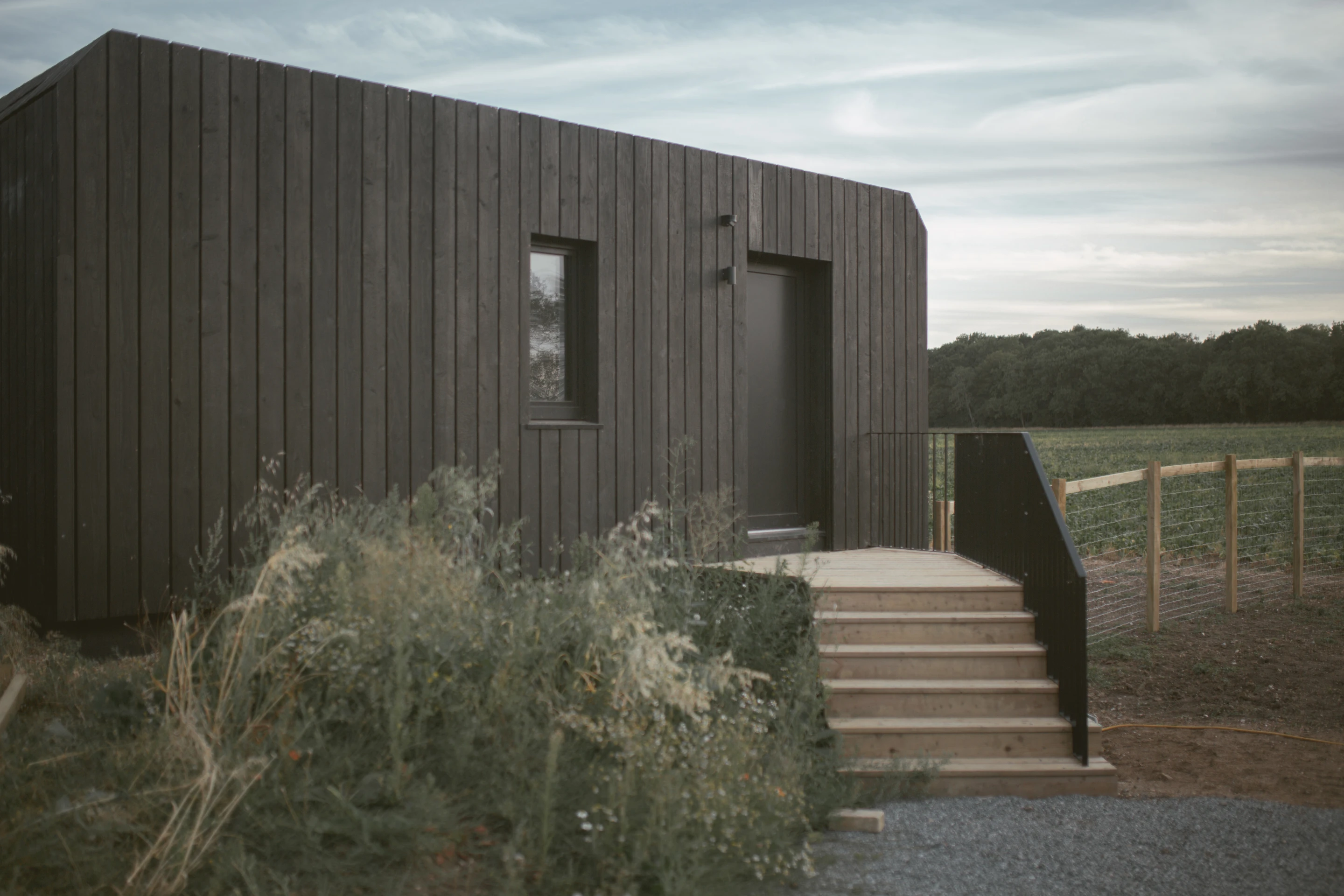 Construction on Black Barn was started in 2017 and just recently completed