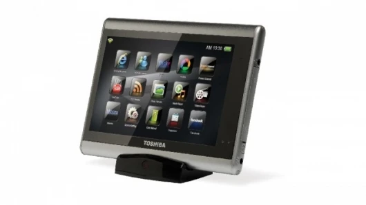 The Toshiba JournE touch puts entertainment and connectivity at families' fingertips