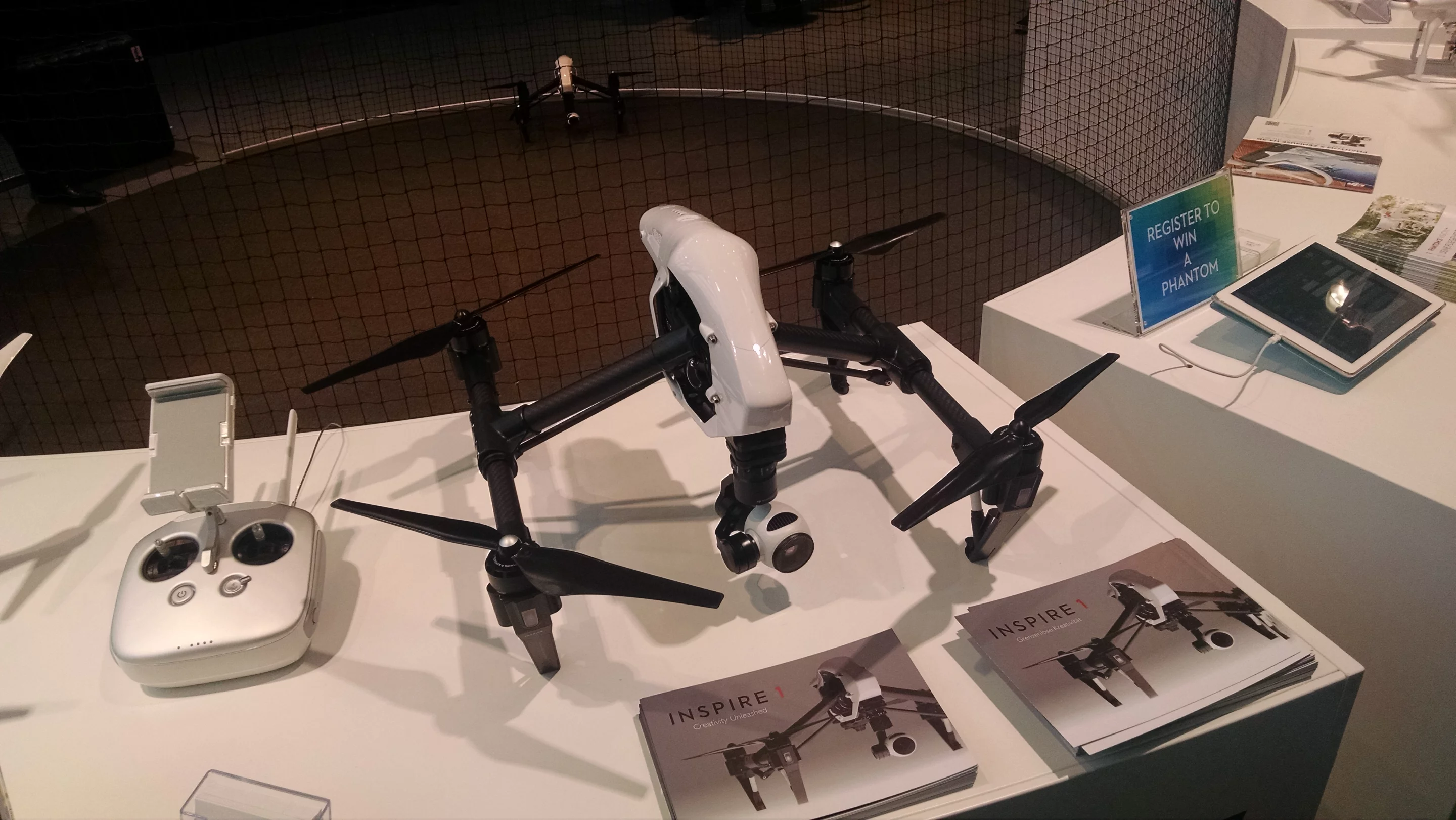 The DJI Inspire 1 4K drone (Photo: C.C. Weiss/Gizmag)