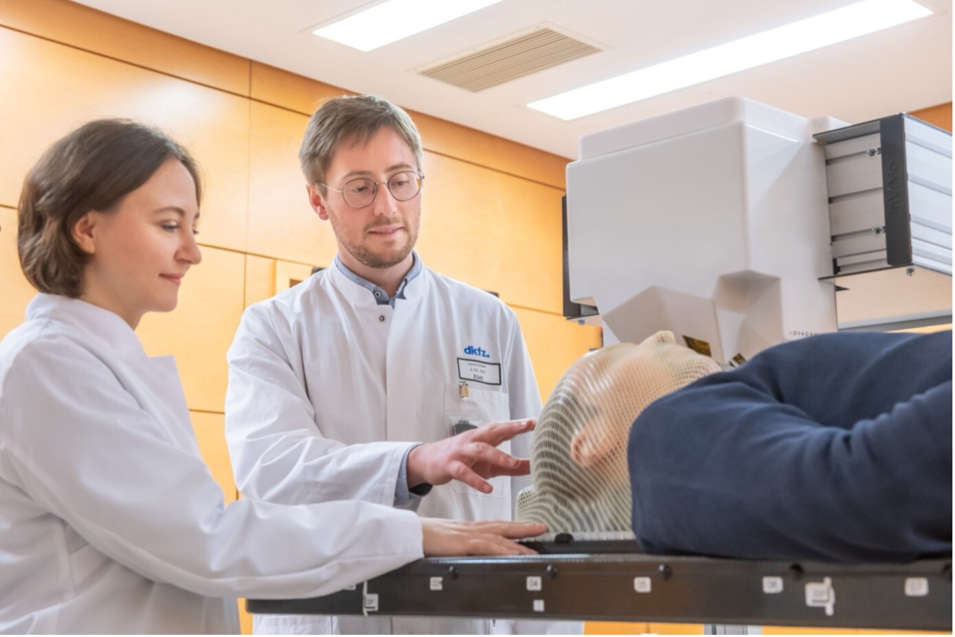 Preparing a patient for ion beam therapy