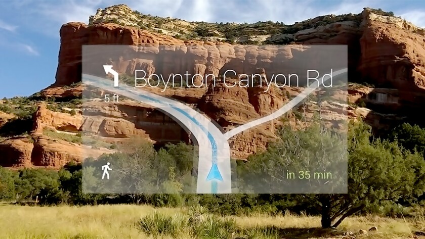 Navigation could be handy on Google Glass