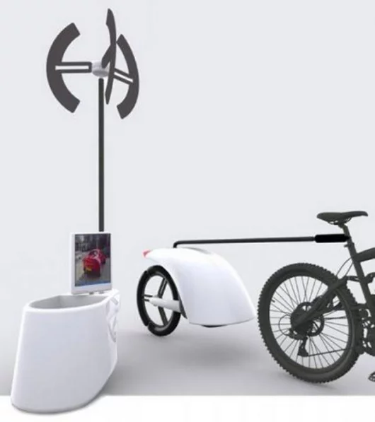 Wind Generator and trailer set-up