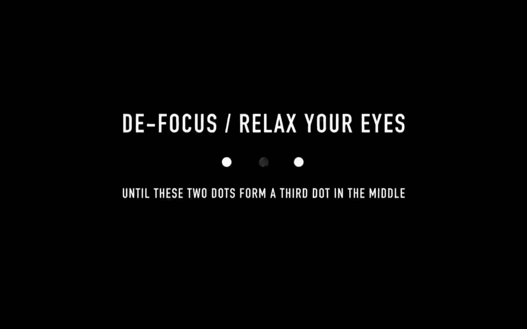 Directions for the optical illusion either instruct the viewer to defocus or cross their eyes, depending on the type of autostereogram