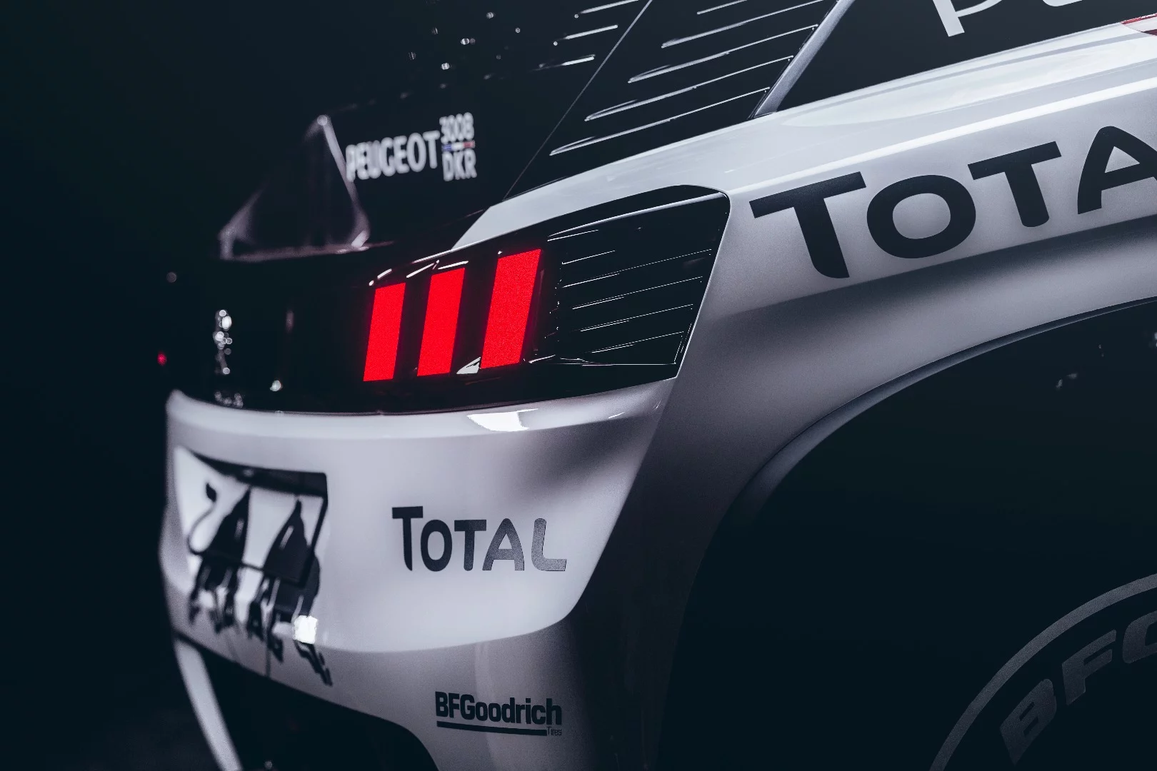 Peugeot Total will give the 3008 DKR its first official competitive test next month
