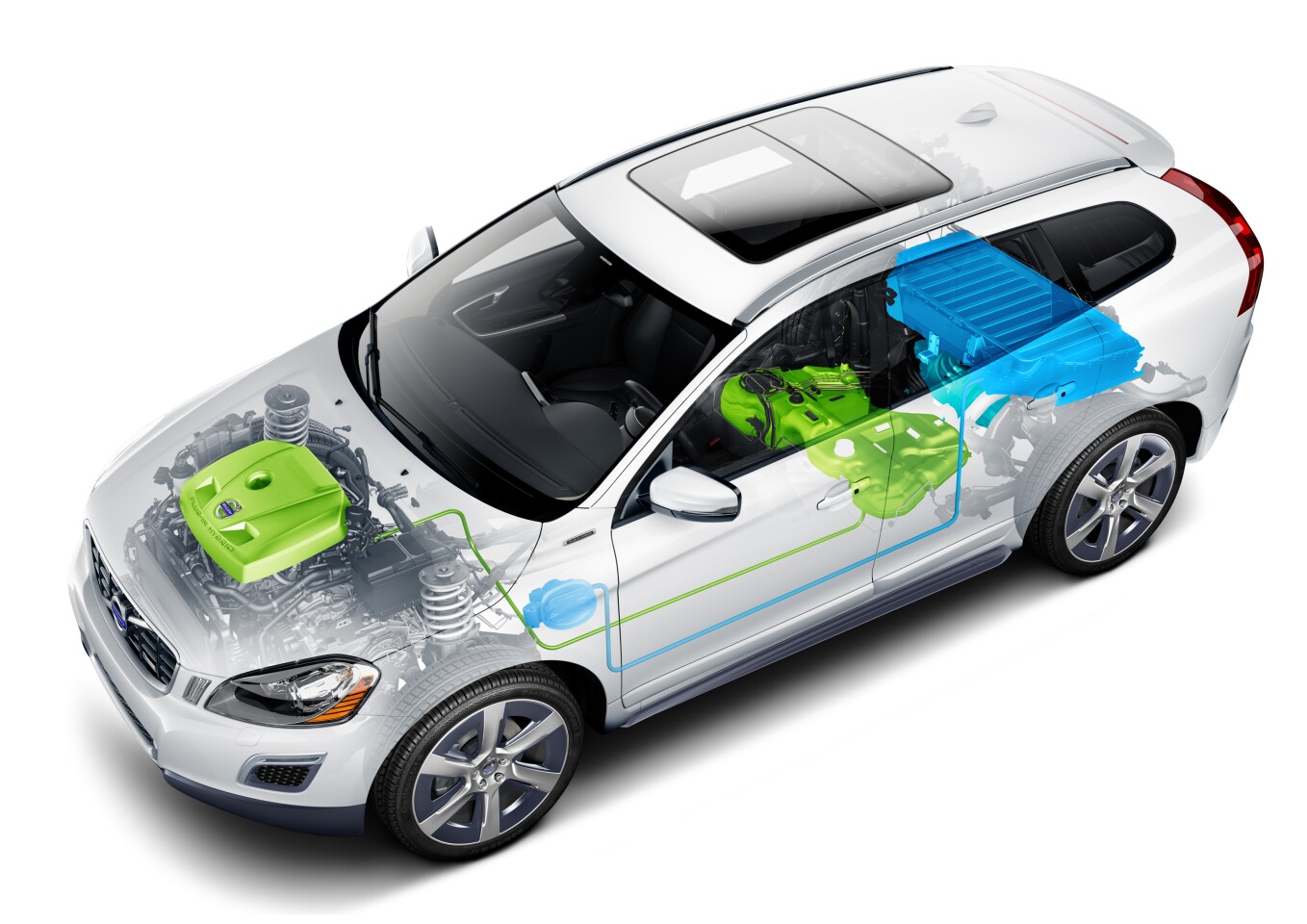 The Volvo XC60 Plug-in Hybrid Concept