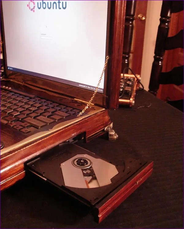 Richard "Datamancer" Nagy has recently announced that he's ready to start building and selling Steampunk Laptops (Photo: Richard Nagy)