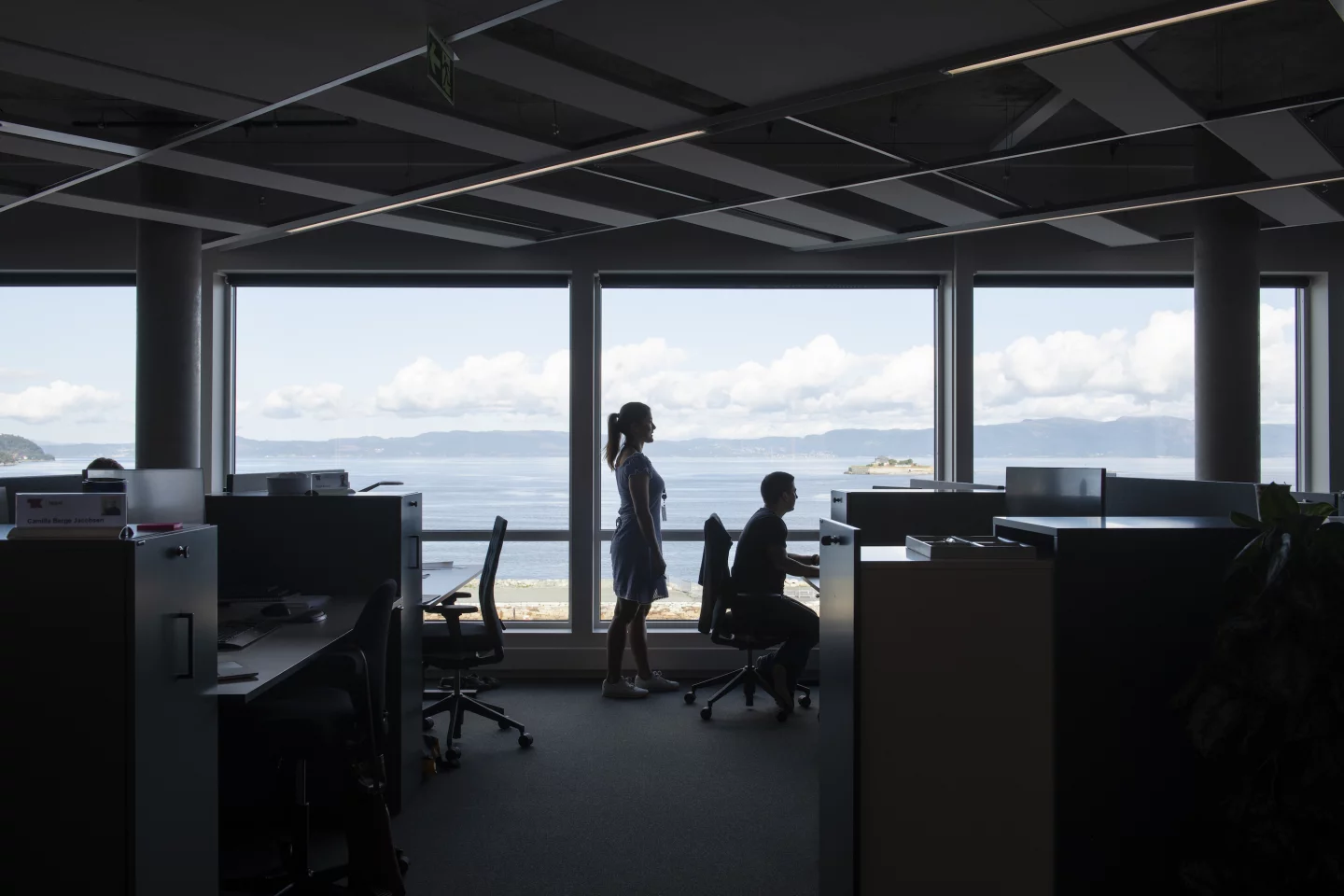 Powerhouse Brattørkaia's interior is mostly given over to office space