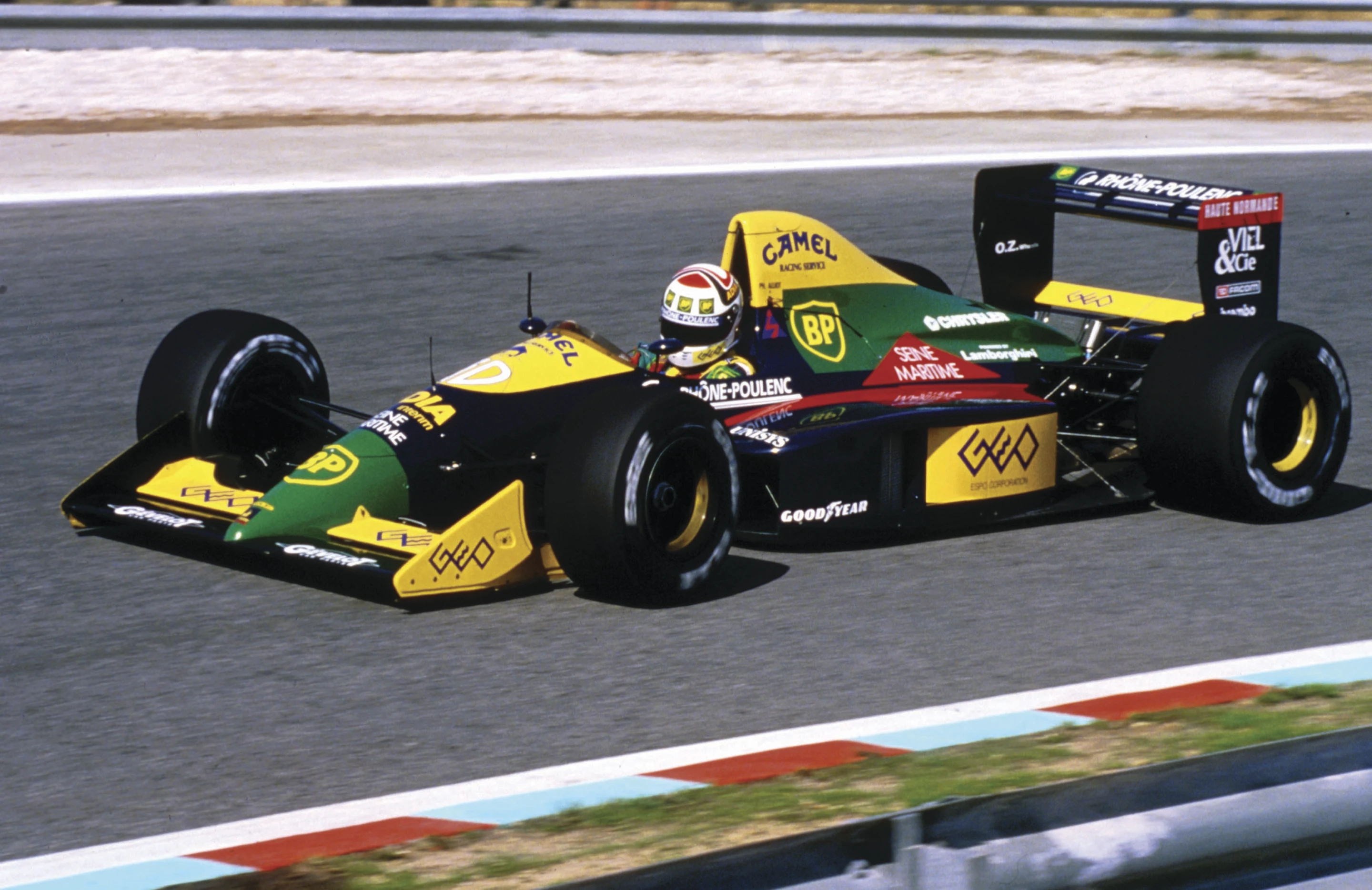 In November 1993 Chrysler pulled out of F1 and summarily sold Lamborghini outright to Indonesian group, Megatech