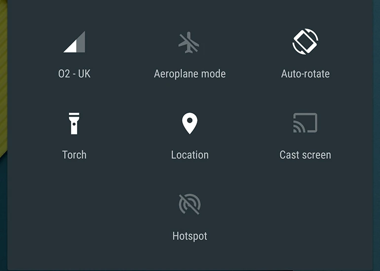 Android now comes with a built-in torch