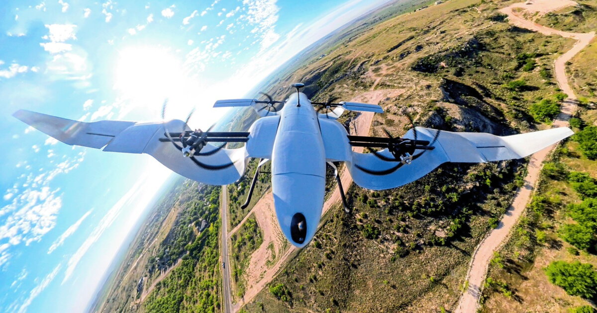 Video: Semicircular wings give Cyclone VTOL a different kind of lift