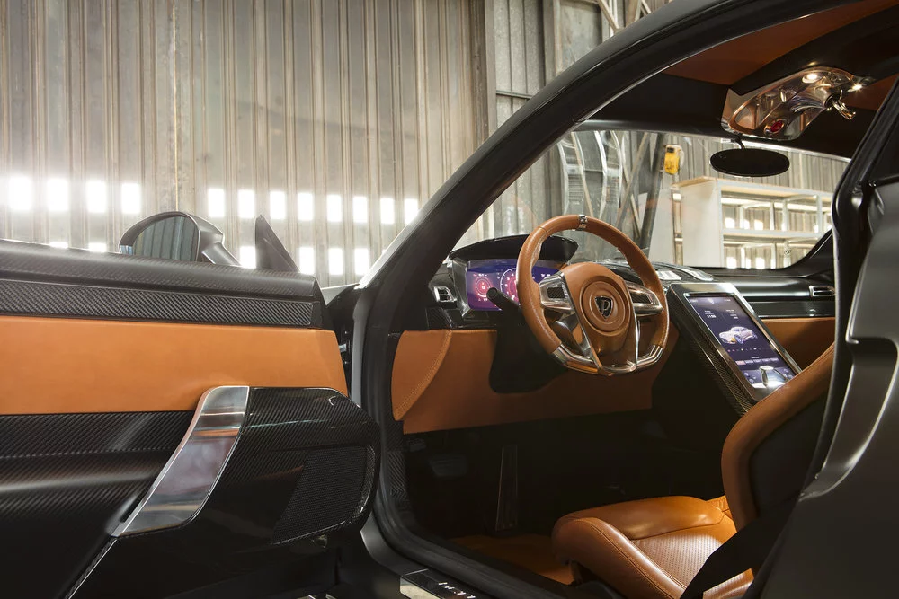 Step inside: the Berlinetta is much rommier than you'd expect from a 900-plus horsepower supercar