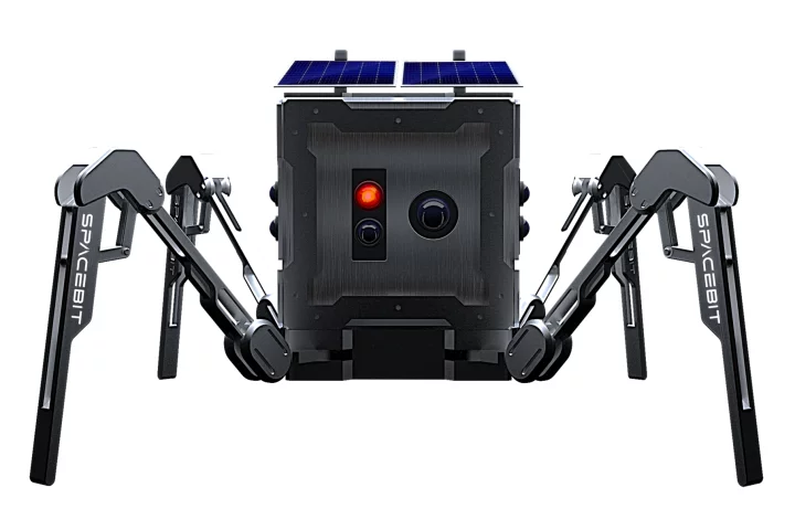 Spacebit's Walking Rover is designed to walk and even jump in the low lunar gravity