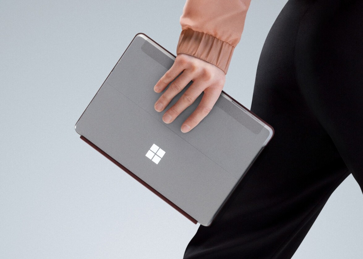 The 10-inch screen of the Surface Go makes it very portable