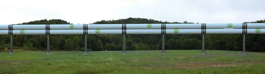 How the ETT tubes would look when installed