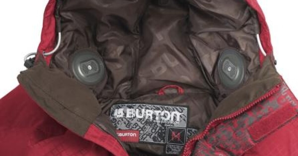 Bluetoothenabled Audex jacket with inbuilt speakers