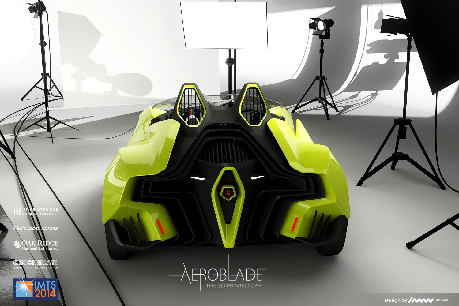 Aeroblade above rear (Image: Local Motors)