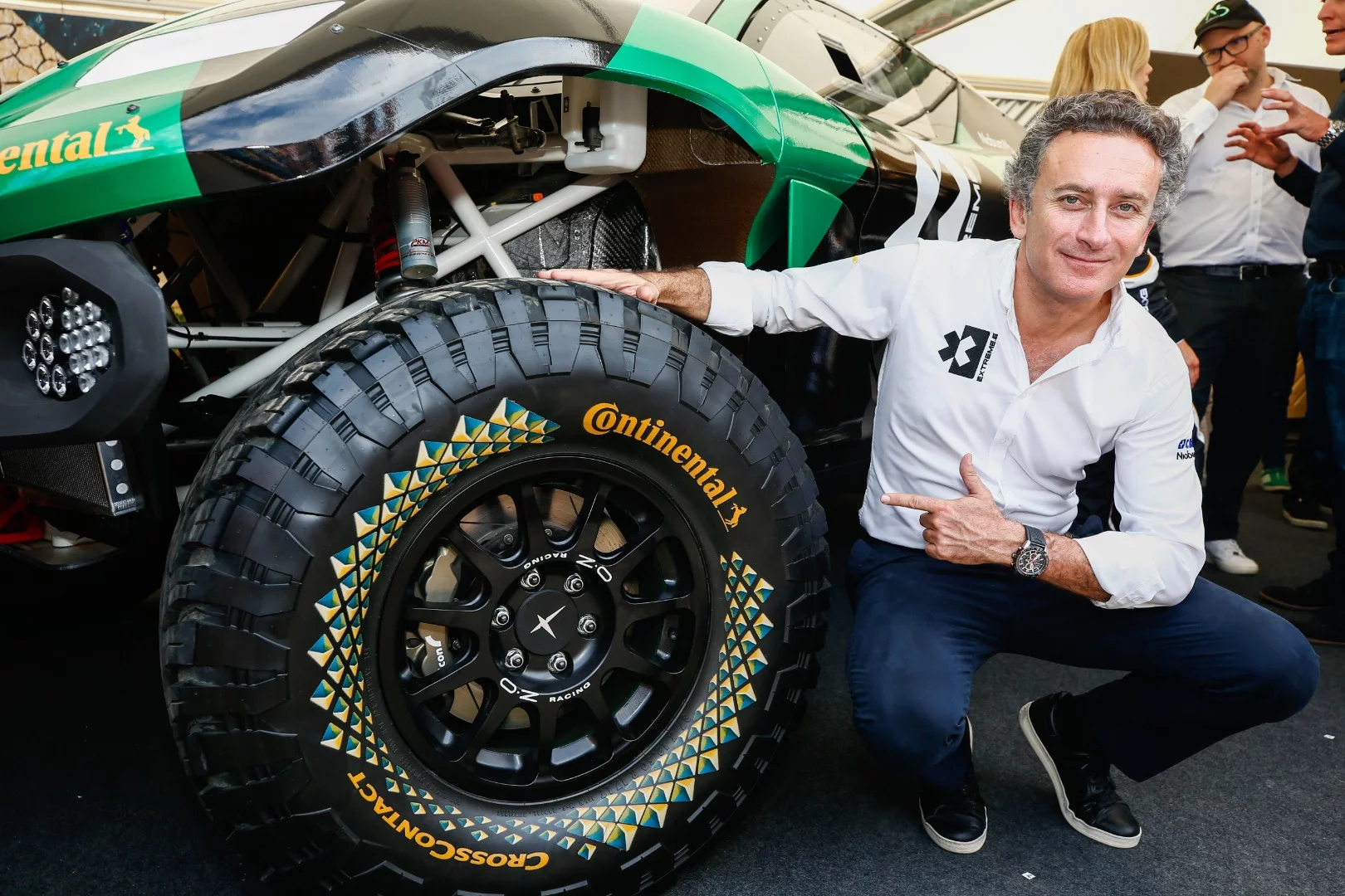 Continental developed special summer and winter tires for the globe-trotting Extreme E series