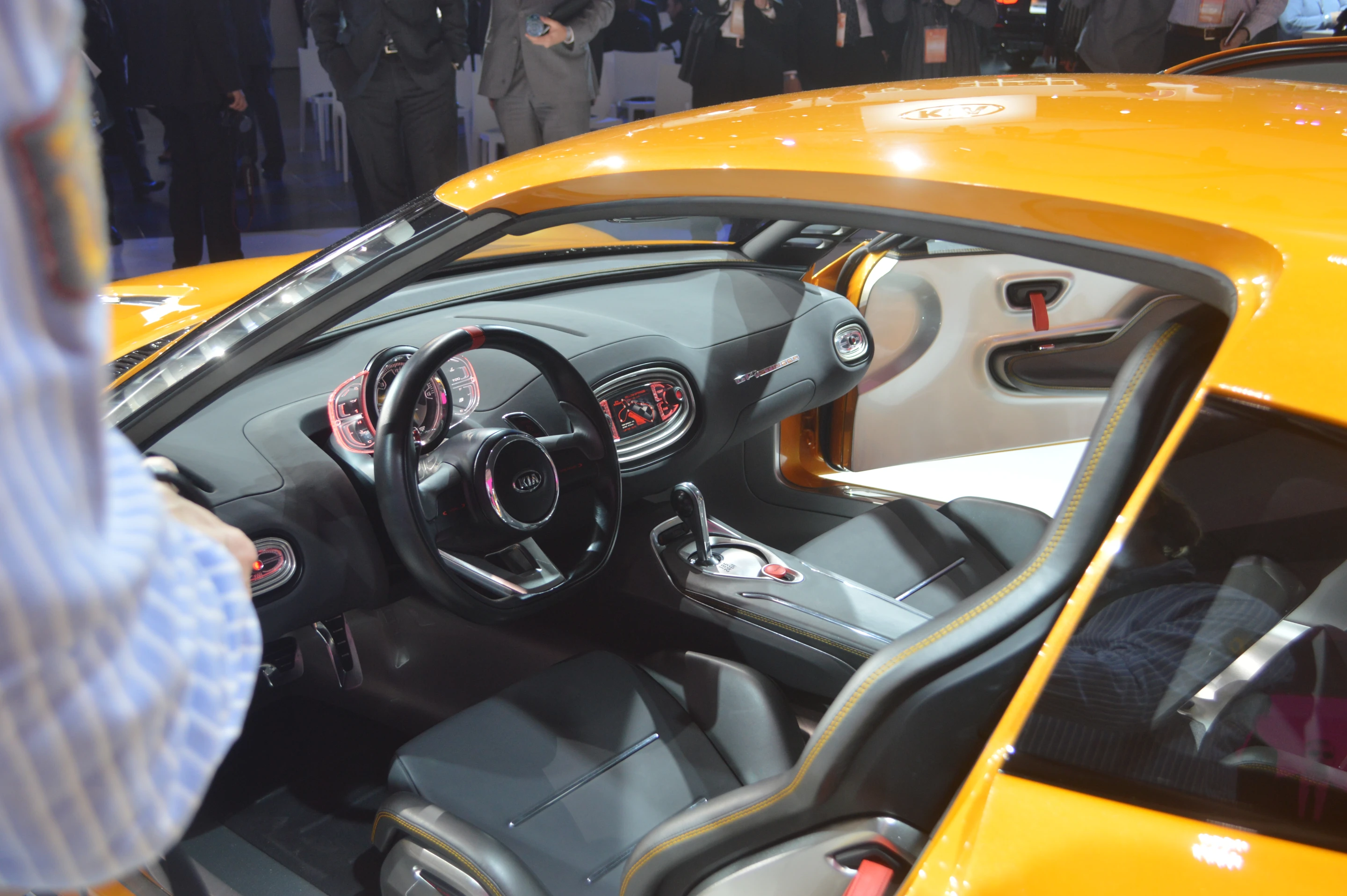 The GT4 Stinger interior