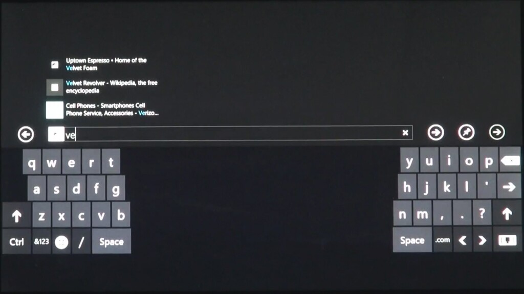 Thumbs layout keyboard