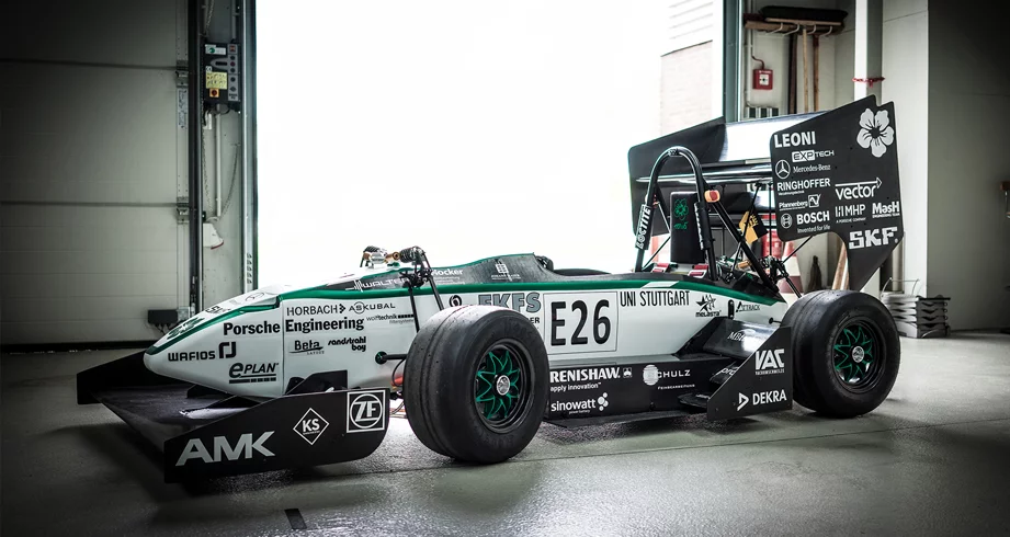 The University of Stuttgart's project is designed to raise awareness about electric cars