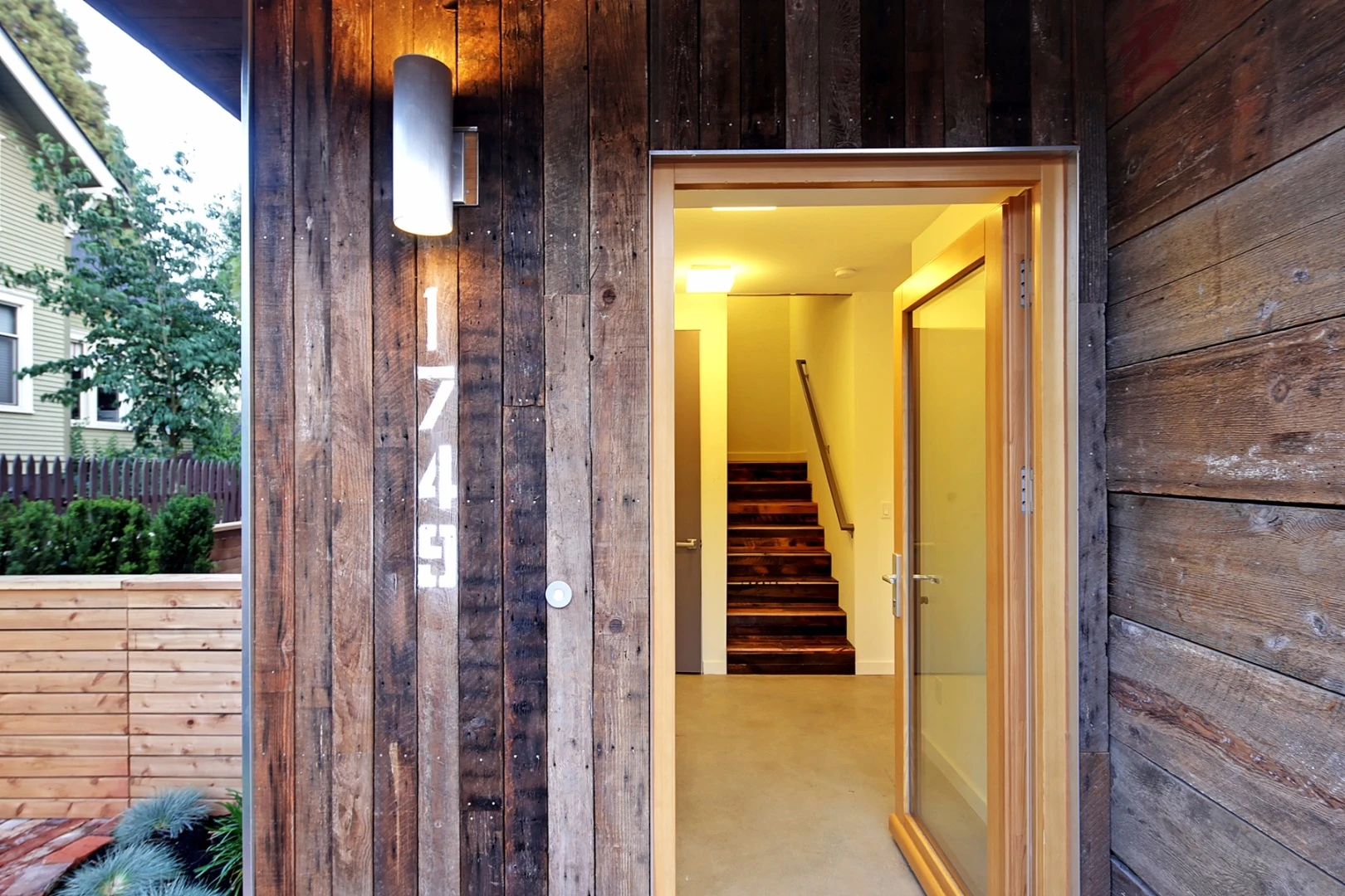 The timber used for the building's framing package is FSC-certified