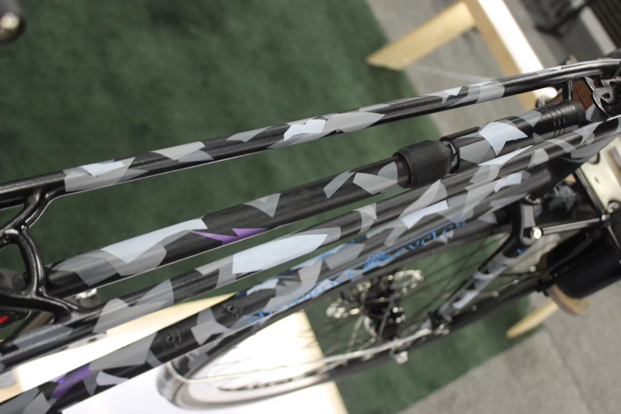 The bike comes with a color-matched Silca frame pump