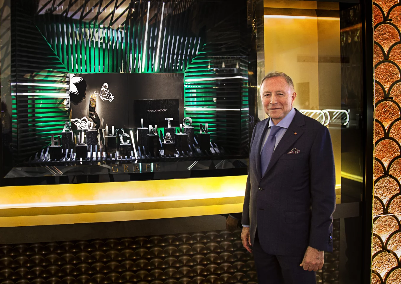 Laurence Graff OBE unveils the Hallucination at Baselworld 2014