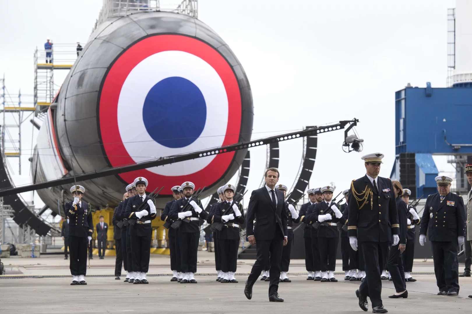 Macron and Naval company